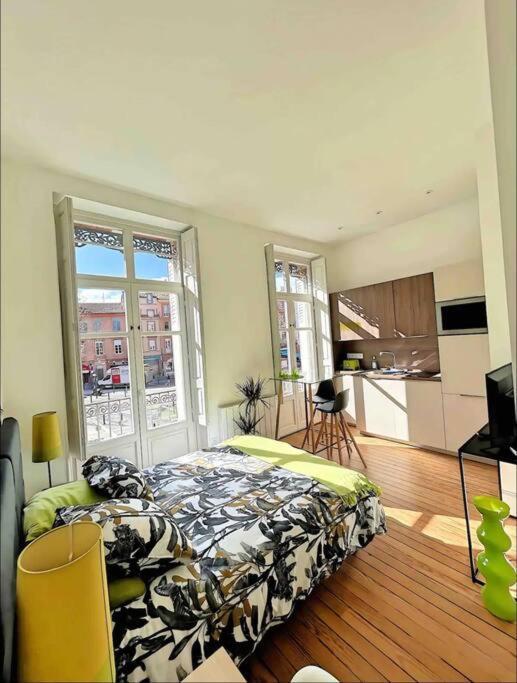 Appartement Le Studio Jardin D'Eden Metro Palais De Justice à Toulouse Extérieur photo